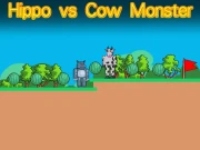 Hippo vs Cow Monster Online Arcade Games on NaptechGames.com