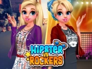 Hipster vs Rockers Online Girls Games on NaptechGames.com