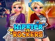 Hipsters vs Rockers Online Dress-up Games on NaptechGames.com