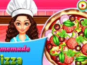 HOMEMADE PIZZA COOKING Online Girls Games on NaptechGames.com