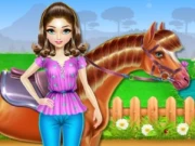 Horse Care and Riding Online Dress-up Games on NaptechGames.com