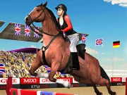 Horse Jumping Show 3D Online 3D Games on NaptechGames.com