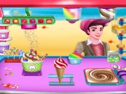 Ice Cream Maker - Make Sweet Frozen Desserts Online Cooking Games on NaptechGames.com