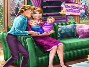 Ice Princess Family Day Online Dress-up Games on NaptechGames.com