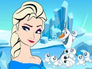 Ice Princess Hidden Hearts Online HTML5 Games on NaptechGames.com