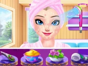 Ice Princess Holiday Spa Relax Online Care Games on NaptechGames.com