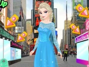Ice Princess In NYC Online Dress-up Games on NaptechGames.com