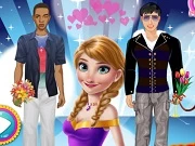 Ice Princess Love Proposal Online Dress-up Games on NaptechGames.com