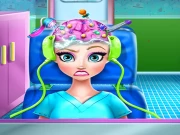 Ice Queen Brain Doctor Online Dress-up Games on NaptechGames.com