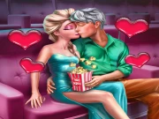 Ice Queen Cinema Flirting Online Dress-up Games on NaptechGames.com