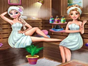 Ice Queen Sauna Realife Online Dress-up Games on NaptechGames.com