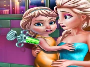 Ice Queen Toddler Vaccines Online Dress-up Games on NaptechGames.com