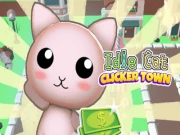 Idle Cat Town Clicker Online arcade Games on NaptechGames.com