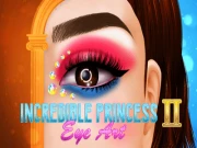 Incredible Princess Eye Art 2 Online junior Games on NaptechGames.com