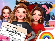 Insta Celebrity Hashtag Goals Online Girls Games on NaptechGames.com