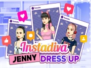 Instadiva Jenny Dress Up Online Dress-up Games on NaptechGames.com