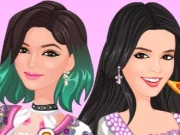Jenner Sisters Buzzfeed Worth It Online Dress-up Games on NaptechGames.com