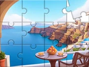 Jigsaw Puzzle: Santorini Online jigsaw Games on NaptechGames.com