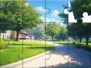 Jigsaw Puzzle: Summer Road Online jigsaw Games on NaptechGames.com