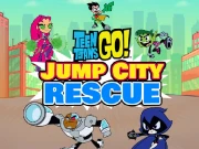 Jump City Rescue - Teen Titans Go Online Adventure Games on NaptechGames.com