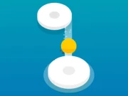 Jumping Yellow Ball Online Puzzle Games on NaptechGames.com