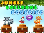 Jungle Balloons Rounding Online Puzzle Games on NaptechGames.com