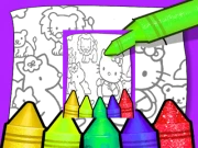 Kid Learning Coloring Pages Online junior Games on NaptechGames.com