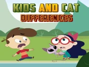 Kids And Cat Differences Online HTML5 Games on NaptechGames.com
