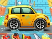 Kids Car Wash Service Auto Workshop Garage Online Hypercasual Games on NaptechGames.com