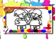 Kids Coloring Time Online Art Games on NaptechGames.com