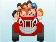 Kids Vehicles Memory Online Puzzle Games on NaptechGames.com