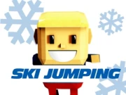 KOGAMA: Ski Jumping!! Online Agility Games on NaptechGames.com