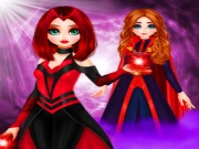 Lady Strange and Ruby Witch Online Dress-up Games on NaptechGames.com