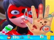 ladybug miraculous Hand Doctor - Fun Games for Gir Online Girls Games on NaptechGames.com