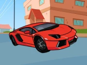 Lamborghini Coloring Book Online Puzzle Games on NaptechGames.com