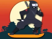 Lava And Ninja Skateboard Online Sports Games on NaptechGames.com