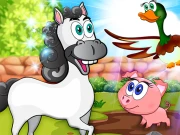 Learning Farm Animals: Educational Games For Kids Online Girls Games on NaptechGames.com
