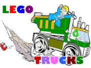 Lego Trucks Coloring Online Puzzle Games on NaptechGames.com