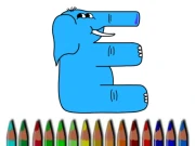 Letters Coloring Book Online Puzzle Games on NaptechGames.com