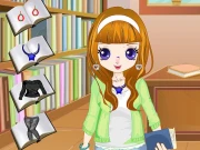 Library Girl Dressup Online Girls Games on NaptechGames.com