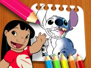 Lilo and Stitch Coloring Book Online Games on NaptechGames.com