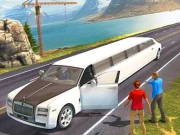 Limousine Taxi Driving Game Online Arcade Games on NaptechGames.com