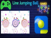 Line Jumping Ball Online arcade Games on NaptechGames.com