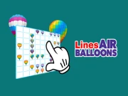 Lines - Air Balloons Online puzzles Games on NaptechGames.com