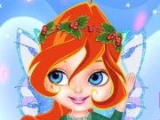 Little Bloom Christmas Dress Up Online Girls Games on NaptechGames.com