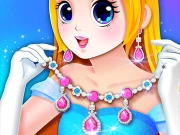 Little Panda Fashion Jewelry Online Girls Games on NaptechGames.com