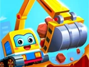 Little Panda Truck Team Game Online Boys Games on NaptechGames.com