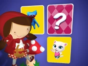 Little Red Riding Hood Memory Card Match Online Puzzle Games on NaptechGames.com
