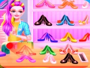 Little Shoe Designer - Fashion World Online Hypercasual Games on NaptechGames.com