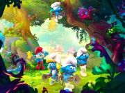 Little Smurfs Coloring Online Puzzle Games on NaptechGames.com